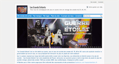 Desktop Screenshot of lesgrandsenfants.fr